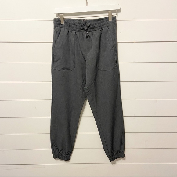 ZYIA | Womens Gray Stretch Elastic Waist Joggers Size - Picture 1 of 9